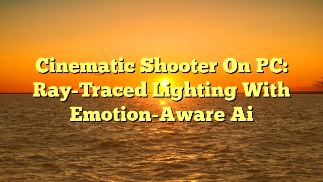 Cinematic Shooter On PC: Ray-Traced Lighting With Emotion-Aware Ai